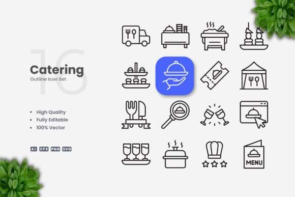 Catering Icons: A Practical Embroidery Review
