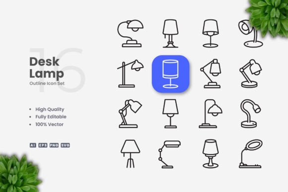Desk Lamp Icons Review for Embroidery Projects