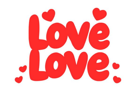 Love Love: A Versatile Graphic Design Asset for Branding and Marketing