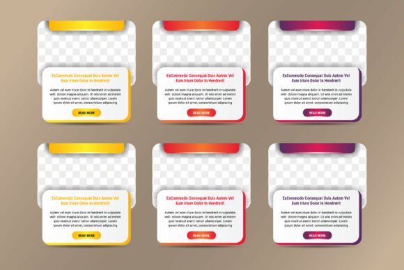 Photo Frame Infographic Box Element: A Review for Graphics and Infographics