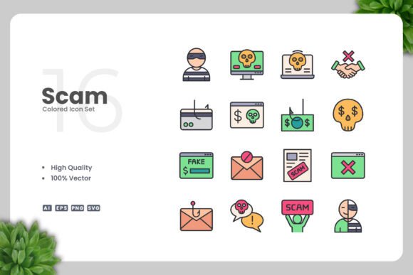 Scam Colored Icons: A Designer's Review of Essential Graphics