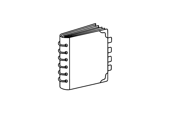 Spiral Notebook Clip Art: Graphics for Real Branding