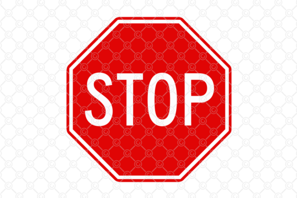 Stop Sign SVG for Embroidery Projects